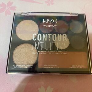 NYX Professional Makeup Contour Intuitive Palette - Cream and Brown